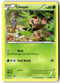 Front of Chespin (7) 7/162 from XY - BREAKthrough