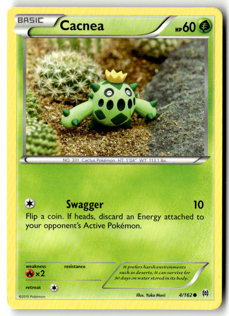 Front of Cacnea 4/162 from XY - BREAKthrough