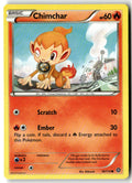 Front of Chimchar 18/114 from XY - Steam Siege