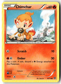 Front of Chimchar 18/114 from XY - Steam Siege