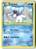 Front of Cubchoo 21/111 from XY - Furious Fists