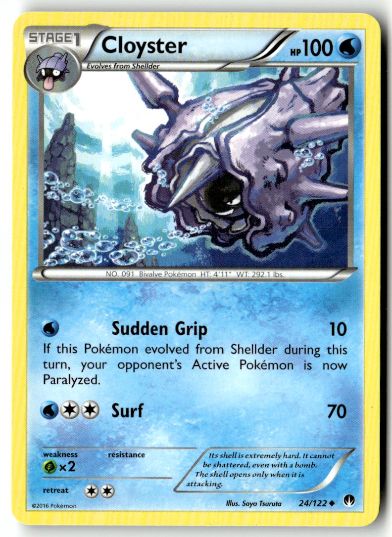 Front of Cloyster 24/122 from XY - BREAKpoint