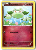 Front of Cottonee 70/124 from XY - Fates Collide