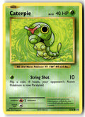 Front of Caterpie 3/108 from XY - Evolutions