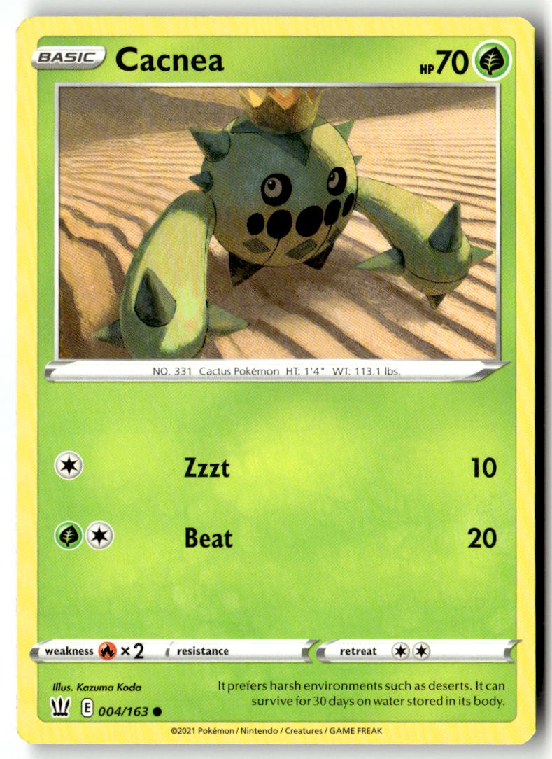 Front of Cacnea 004/163 from Battle Styles