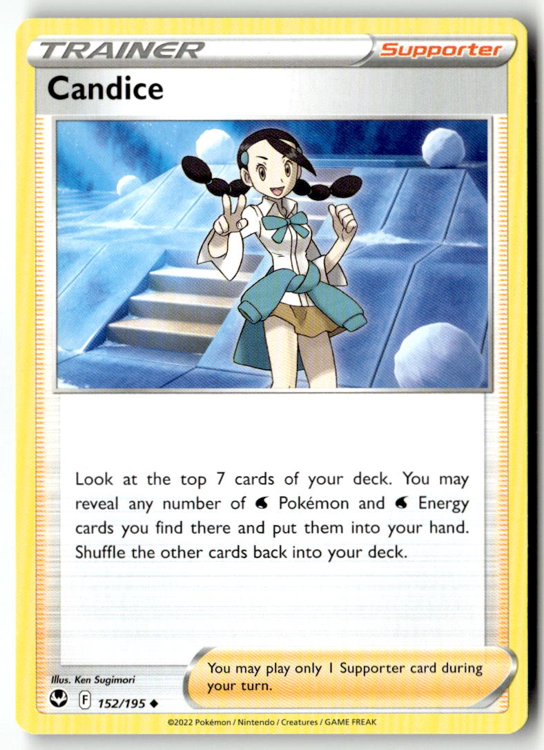 Front of Candice 152/195 from Silver Tempest