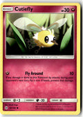 Front of Cutiefly 92/149 from SM Base Set