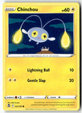 Front of Chinchou 051/195 from Silver Tempest