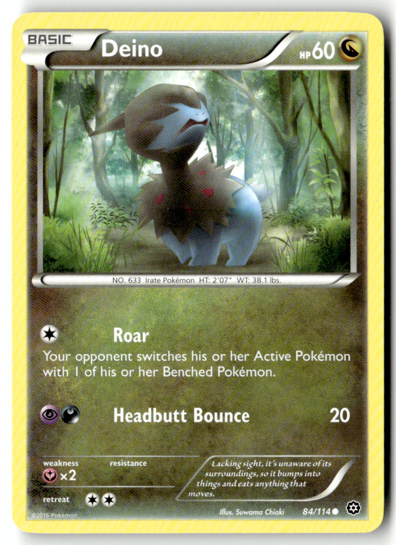 Front of Deino 84/114 from XY - Steam Siege