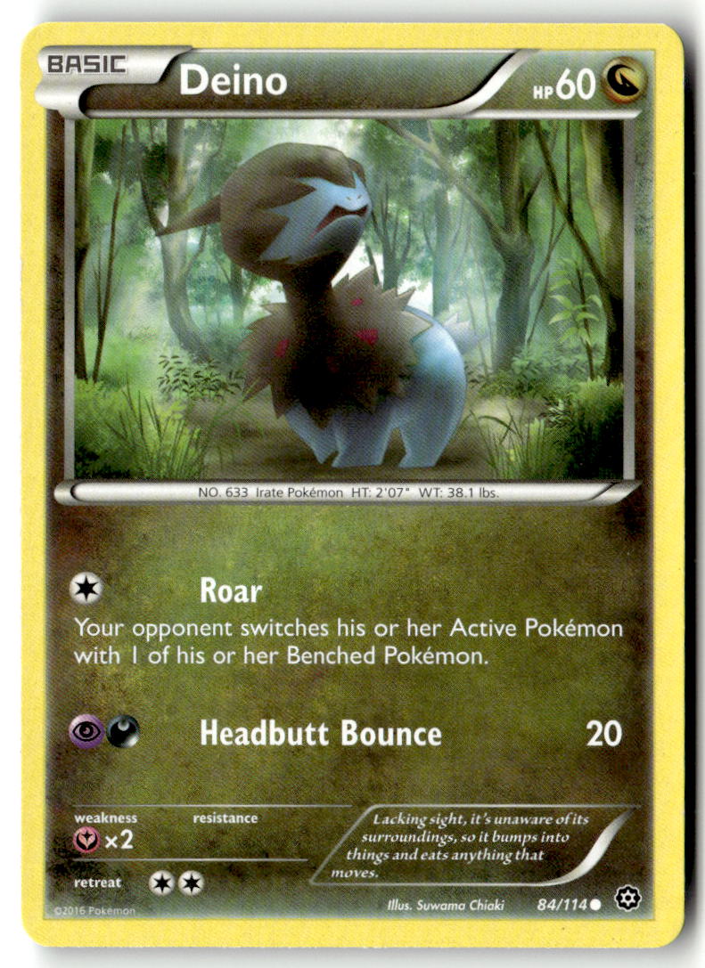 Front of Deino 84/114 from XY - Steam Siege