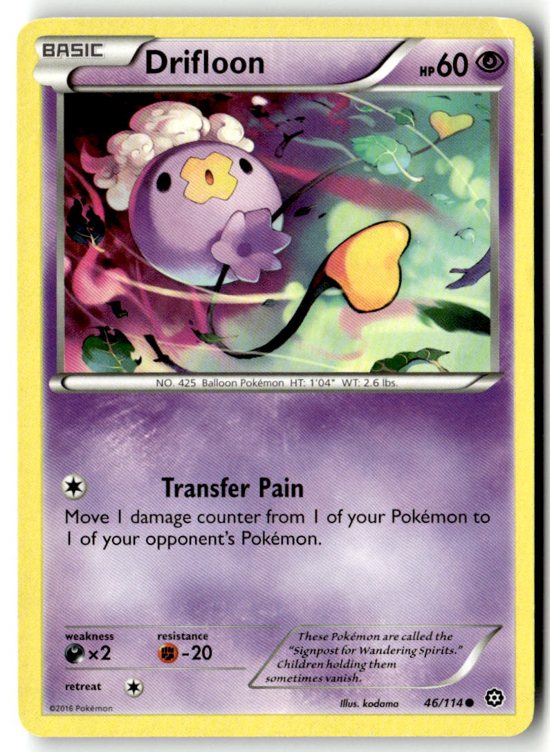 Front of Drifloon 46/114 from XY - Steam Siege