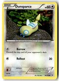 Front of Dunsparce 68/108 from XY - Roaring Skies