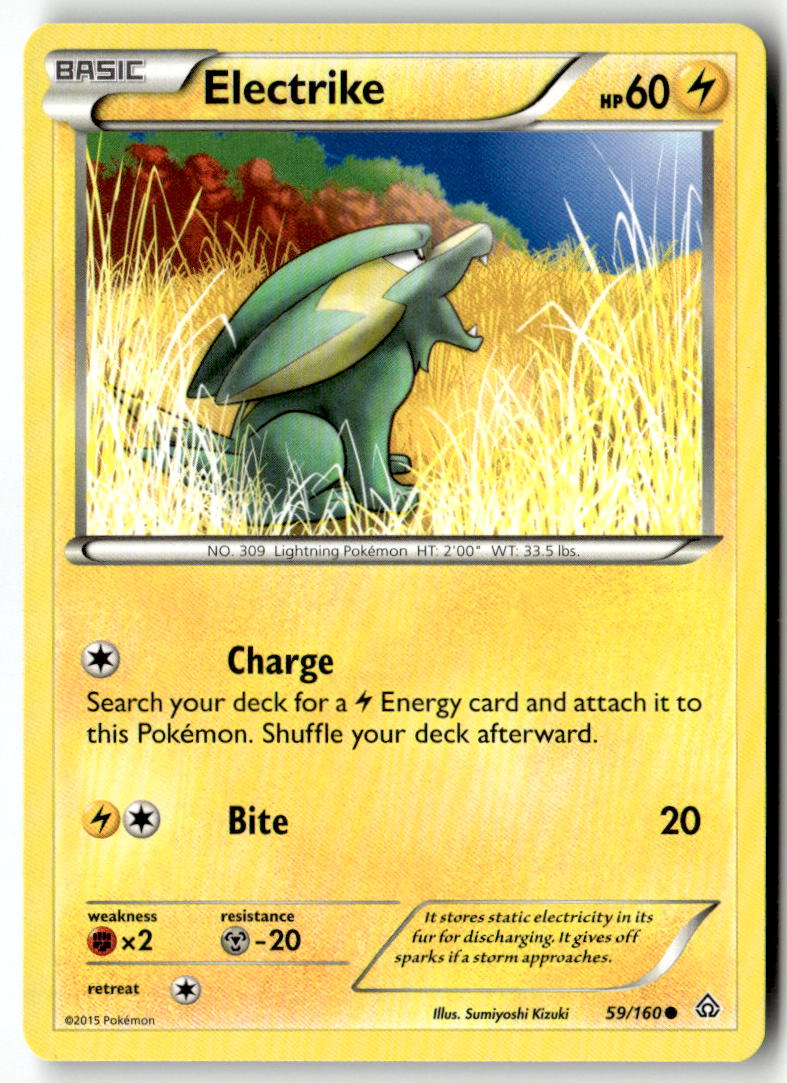 Front of Electrike 59/160 from XY - Primal Clash