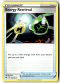 Front of Energy Retrieval 160/202 from Sword & Shield Base Set