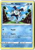 Front of Galarian Mr. Mime 030/159 from Crown Zenith
