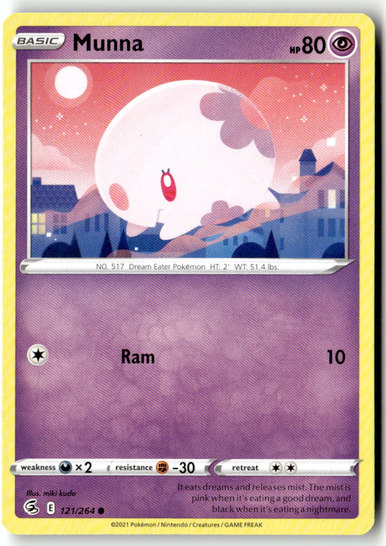 Front of Munna 121/264 from Fusion Strike