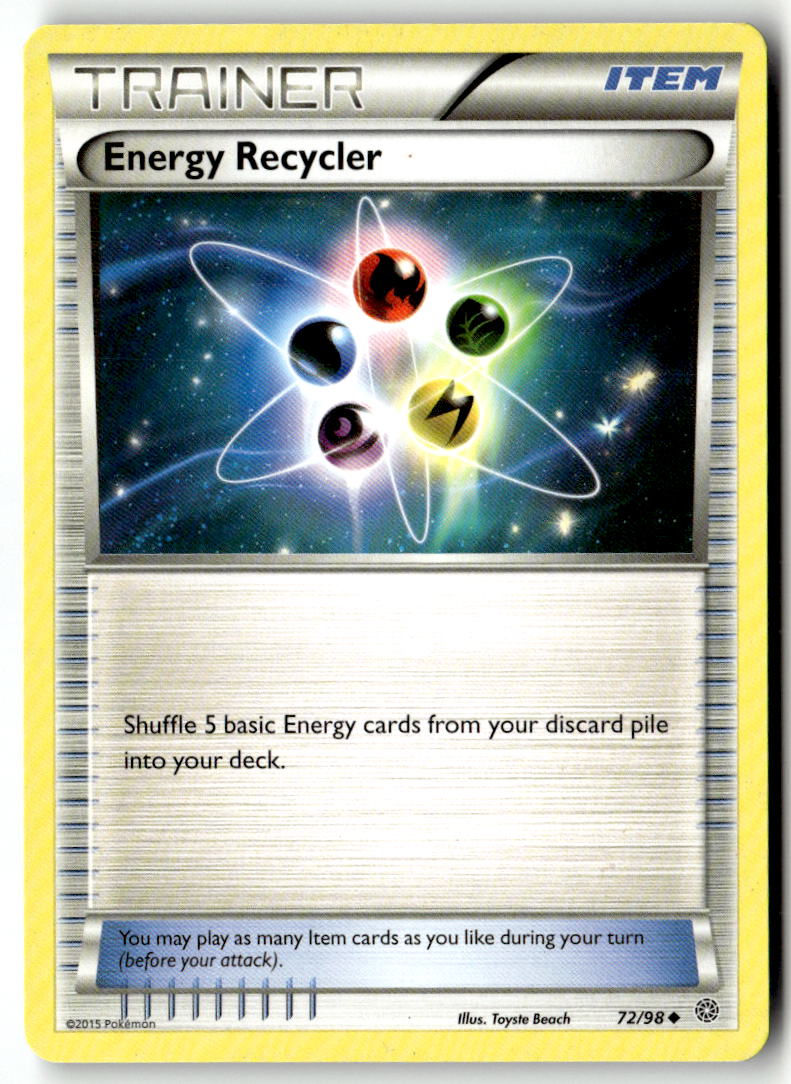 Front of Energy Recycler 72/98 from XY - Ancient Origins