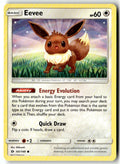 Front of Eevee 101/149 from SM Base Set