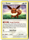 Front of Eevee 101/149 from SM Base Set