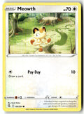 Front of Meowth 199/264 from Fusion Strike