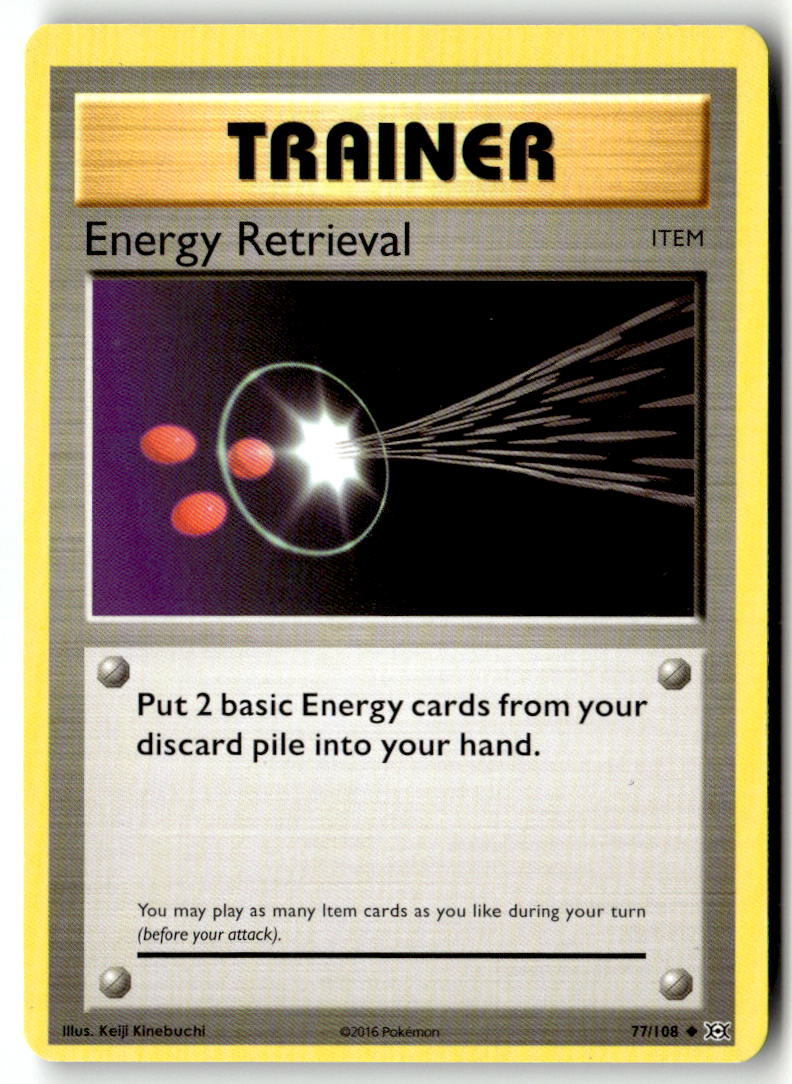 Front of Energy Retrieval 77/108 from XY - Evolutions