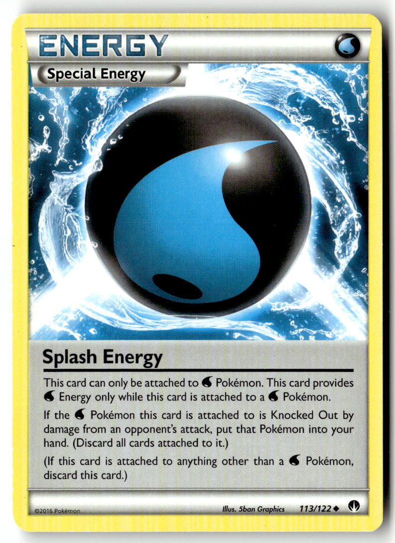 Front of Splash Energy 113/122 from XY - BREAKpoint