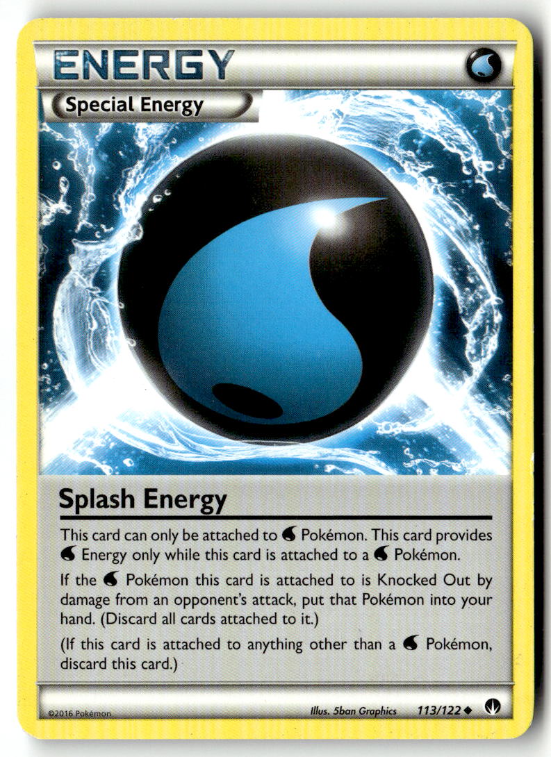 Front of Splash Energy 113/122 from XY - BREAKpoint