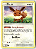 Front of Eevee 101/149 from SM Base Set