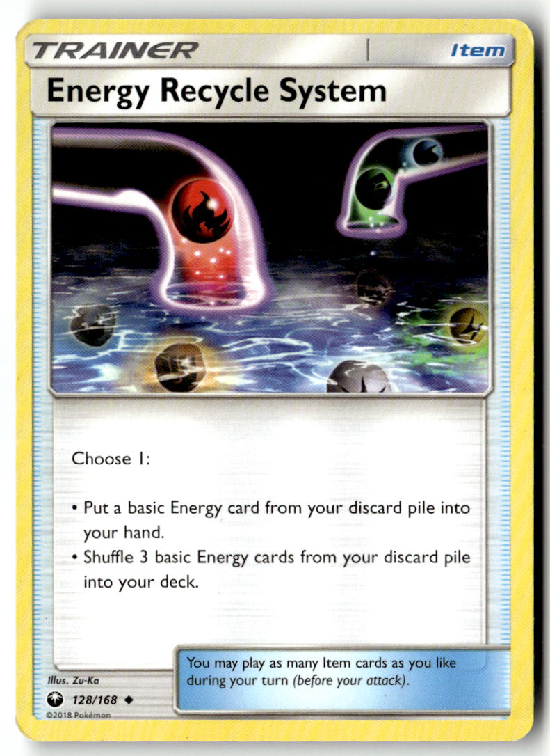 Front of Energy Recycle System 128/168 from SM - Celestial Storm