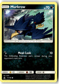 Front of Murkrow 71/156 from SM - Ultra Prism