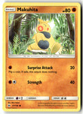 Front of Makuhita 67/149 from SM Base Set