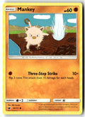 Front of Mankey 50/111 from SM - Crimson Invasion