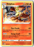 Front of Delphox 027/195 from Silver Tempest