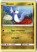 Front of Dratini 94/149 from SM Base Set