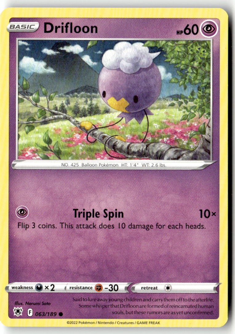 Front of Drifloon 063/189 from Astral Radiance