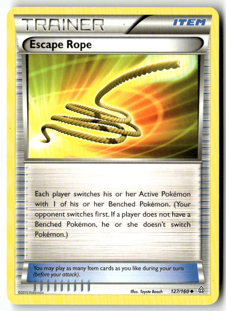 Front of Escape Rope 127/160 from XY - Primal Clash