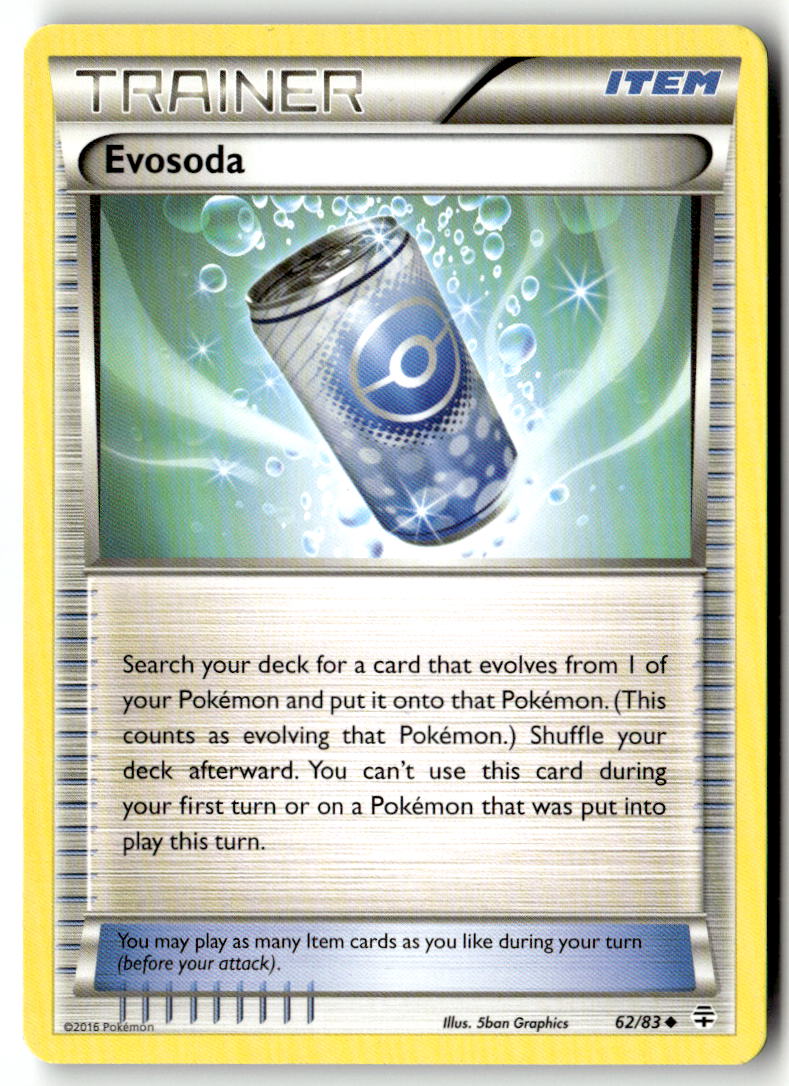 Front of Evosoda 62/83 from Generations