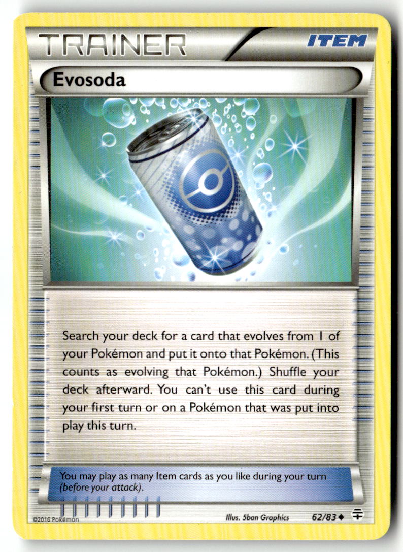 Front of Evosoda 62/83 from Generations