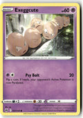 Front of Exeggcute 057/159 from Crown Zenith