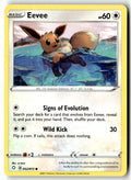 Front of Eevee 052/072 from Shining Fates