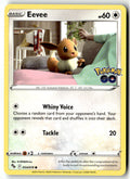 Front of Eevee 054/078 from Pokemon GO