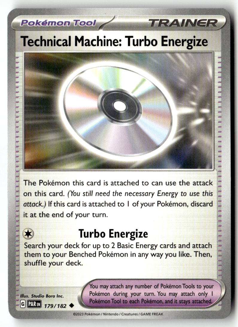 Front of Technical Machine: Turbo Energize 179/182 from Paradox Rift