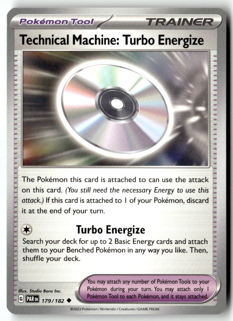 Front of Technical Machine: Turbo Energize 179/182 from Paradox Rift