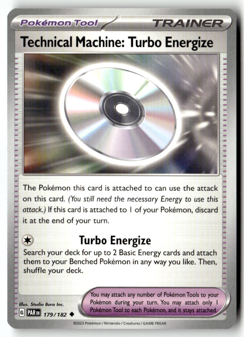 Front of Technical Machine: Turbo Energize 179/182 from Paradox Rift
