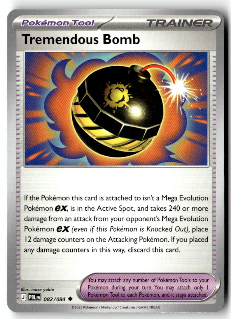 Front of Tremendous Bomb 082/084 from Pitch Black