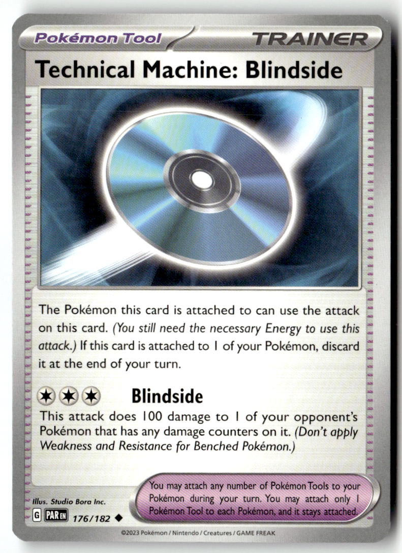Front of Technical Machine: Blindside 176/182 from Paradox Rift