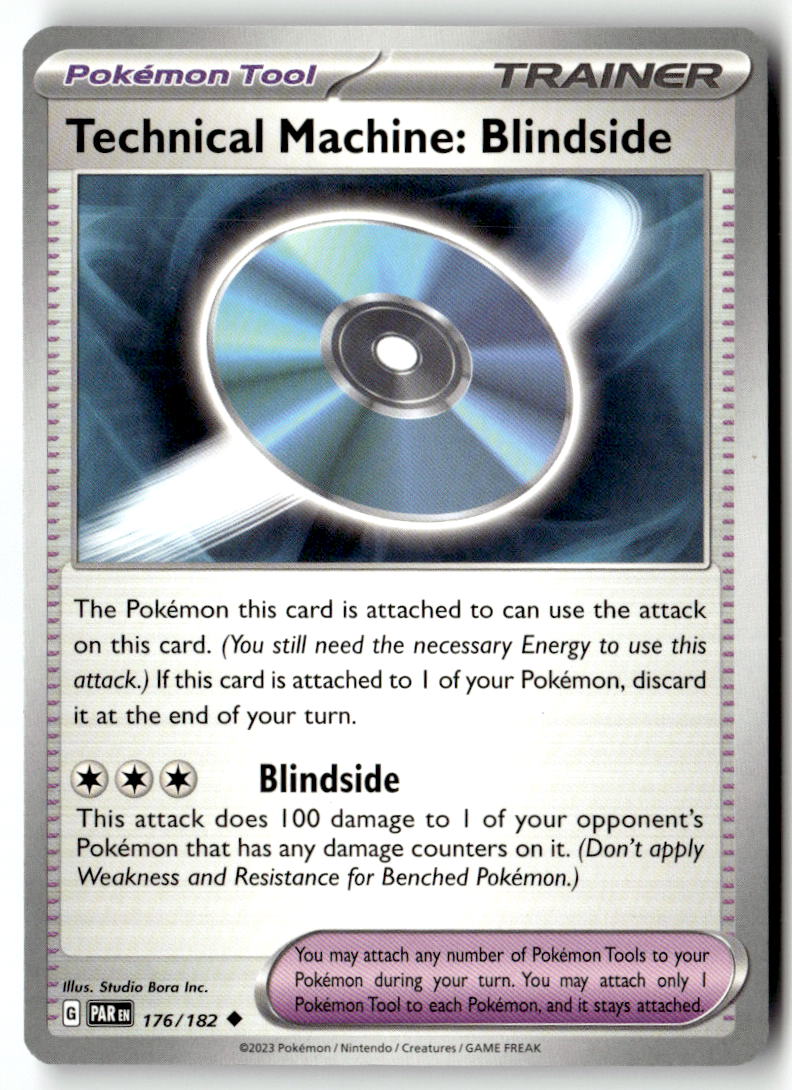 Front of Technical Machine: Blindside 176/182 from Paradox Rift