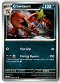 Front of Crawdaunt 085/132 from Mega Evolution