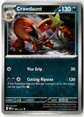 Front of Crawdaunt 085/132 from Mega Evolution