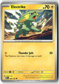 Front of Electrike 049/132 from Mega Evolution